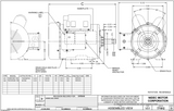 FD2CM2PHZ, T063DJM1769015B, Nidec, 2 Hp, 1725 Rpm, 115-230V, Frame:56,