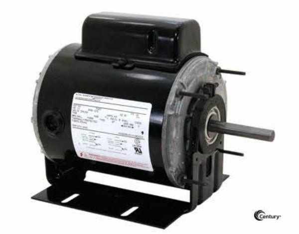 733A, Century, 1/2 HP, 1075 Rpm, 115/230V, FR:48, F48Y59A01,K055SND1195012B